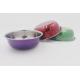 3pcs  Cookware set colorful wash basin different size stainless steel mixing bowl