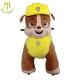 Hansel commercial plush animals dog scooter kids plush walking paw patrol ride on shopping mall