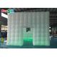 LED Oxford Inflatable Cube Tent Square Party Center Marquee For Exhibition