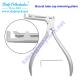 Buccal tube cap removing pliers of ortho pliers for dental instruments