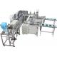 Anti Corrosion Disposable Mask Making Machine , Face Mask Production Line