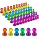 60PCS Colorful Strong Magnetic Thumbtacks Whiteboard Magnets For Classroom Teaching