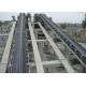 Transport Lime Stone B650 Inclined Belt Conveyor With Hopper