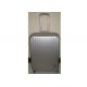 ABS Hard Shell Carry On Luggage Waterproof Silver ABS Material For Travel