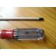 CRV Slotted / Phillips Non - Toxic Black Head Red CA Cellulose Screwdriver HS-01
