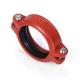 Flexible Ductile Iron Grooved Clamp Coupling For Fire Duct Piping Systems