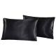 16-25Mm Black Mulbery Silk Pillowcase Non Toxic Mother'S Day Gift