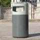 Outdoor Public Steel Garbage Can Park Street Metal Recycling Waste Trash Bin