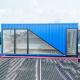 20ft 40ft Creative Container Home Prefab Steel Expandable With Customized Color
