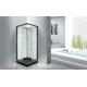 Popular Bathroom Glass Shower Cabins 800 X 800 With Square Black ABS Tray