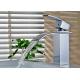 ROVATE Deck Mounted Single Hole Bathroom Basin Faucets Waterfall Wash Mixer