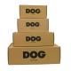 Mailer Kraft Paper Packaging Box Corrugated Cardboard For Dog Toys