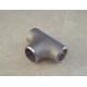 SCH 40 Equal Reducer Tee Pipe Fitting ASME B16.9 Galvanized Tee