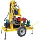 Disel Engine 100m Deep Portable Hydraulic Water Well Rotary Drilling Rig for Drilling