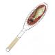 OEM ODM Non Stick Bbq Grilling Mesh durable With Wooden Handle
