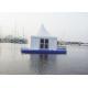 Giant Inflatable Floating Tent , Quality Customized Pool Tent With PVC Material