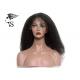 Heavy Density Curly Long Lace Front Wigs Human Hair , Real Hair Lace Front Wigs