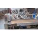 Vacuum Feeding Automatic Folder Gluer Machine Of Counter And Stacker Section