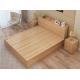 WOODEN BEDROOM SET FURNITURE, BED, DRESSER,NIGHT STAND