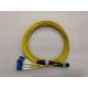 12 Cores Multimode MPO MTP Patch Cord Mtp To Lc Cable Low Loss