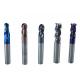 High Hardness Solid Tungsten Carbide End Mill For Hard Material Aluminum