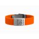 Comfortable Road ID Bracelet , Rider ID Bracelet For Motorcycle / Cycle
