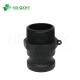 Round Head Type 1/2-8 PP Quick Connect Hose Male/Female Coupling for Layflat Hose
