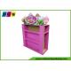 Walmart Half Pallet Three Sides Shoppable Corrugated Pallet Display For Girls Toys