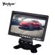 16/9 VGA Car TFT LCD Monitor 7 Inch 1024X600 Physical Resolution OSD Control