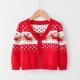 New Autumn Winter Children clothing Sweater Round Neck kids clothes Knit Christmas Sweater For Little Girls Boys