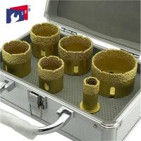 Practical Vacuum Brazed Diamond Tools , Porcelain Tile Drill Bit With M14 Thread