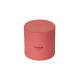 Reusable 10cm Diameter Pink Cylinder Paper Box For Shirt Packaging