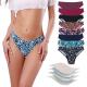 Seamless Teen Period Panties Teenagers Wearing Briefs Laser Cut Low Waist 4 Layers 8 Colors