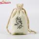Eco Packaging Solutions Organic Cotton Drawstring Bag For Perfume