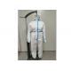 Personal Safety Disposable Medical Coverall With Hood Lightweight