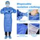 Protective SMS Nonwoven Medical Reinforced Isolation Gown