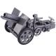 Children gifts WW2 military soldier figures weapon artillery SIG 33 heavy infantry gun building blocks toys