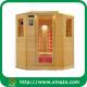 Custom 6 Sides Wooden Far Infrared Sauna House(ISR-23)