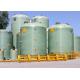 Anti Septic Cylindrical FRP Storage Tank 10000 Gallon For Storaging Acid