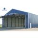 Q235B/Q345B Low Carbon Steel Prefabricated Light Metal Frame Aircraft Hangar Construction