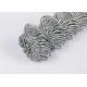 Galvanised Chain Link Fence Anti Cutting / Anti Climb Mesh Fencing Corrosion Resistant