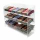 Food Snack Chocolate Display Rack Acrylic 3 Tiered Stand Counter