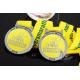 Two Rivers Marathon Custom Sports Medals Raised Metal And Filling Color In Recessed Metal