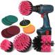 0.35mm 14pcs Cordless Drill Scrubber Brush Replacement Screwdriver 2/3.5/4in