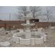 White Marble Four Tier Stone Water Pool Fountain Decoration