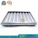 Industrial Iron 8 Rows Metal Casino Chip Tray Single Layer Poker Chips Float Bright Silver