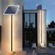 OEM ODM 3000K Aluminum Solar Wall Lights Outdoor Free Wiring For Villa  Yard