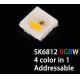 5V LED Chip Pixel SK6812 RGBW (RGB+White/Warm/Nature) SMD 5050 (similar with WS2812B) Individually Addressable Digital