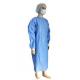SMS / PP Disposable Scrub Suits Long Sleeve Garments Breathable Comfortable