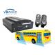 VPC AHD 720P 4G MDVR 4 Cctv Cameras System With Bus Counter